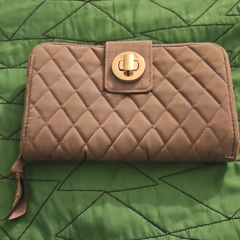Gray Vera Bradley Wallet
